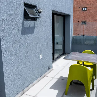 Apartaestudio tipo terraza para estudiantes en el centro de Bogotá